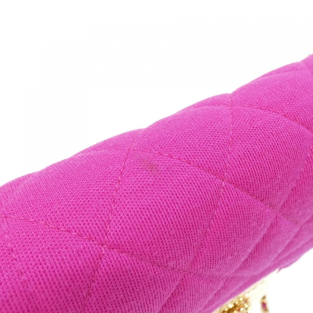 CHANEL Shoulder Bag Canvas Black Canvas - Thumbnail 5