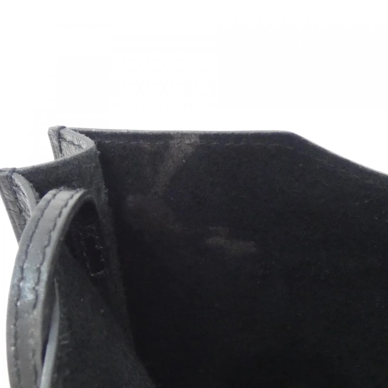 HERMES 310043M Shoulder Box Calf Black Box Calf Leather Rank B - Thumbnail 7