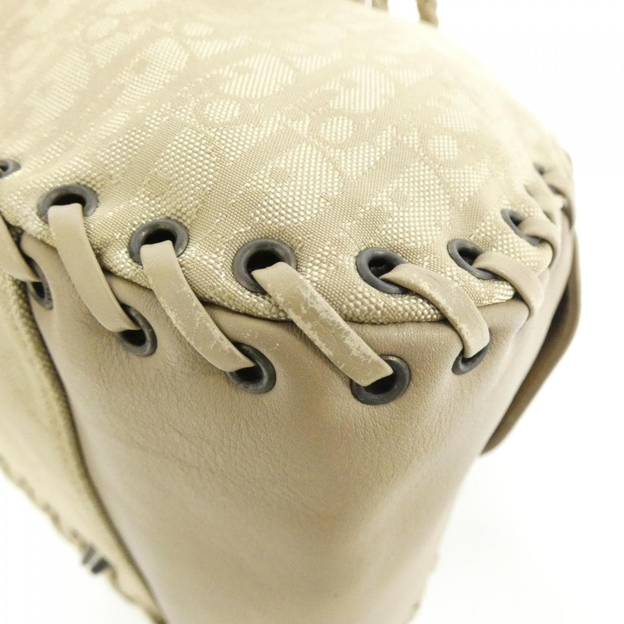 DIOR Bag Nylon Beige Nylon - Thumbnail 3