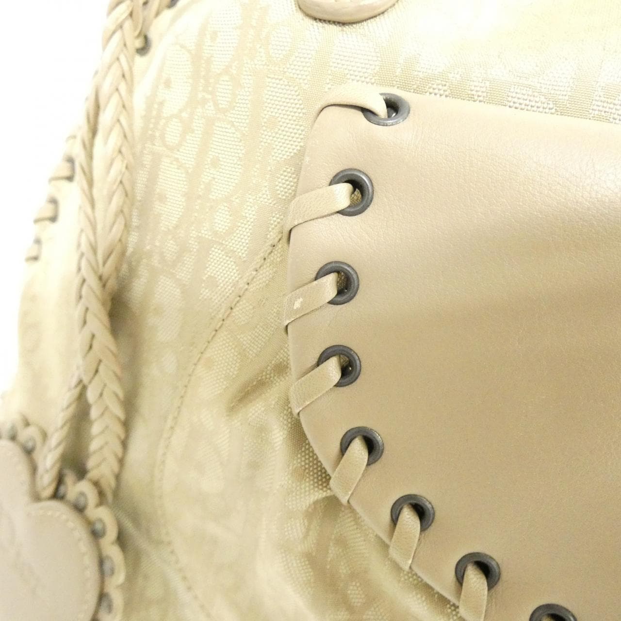 DIOR Bag Nylon Beige Nylon - Thumbnail 5