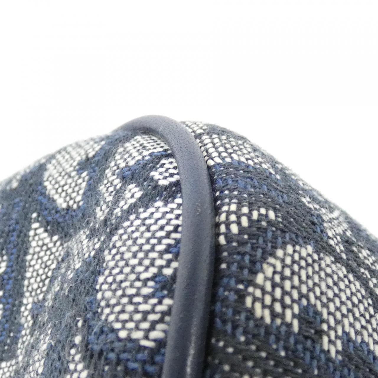 DIOR Lady D-Lite SLO44004 Boston Bag Canvas Blue Canvas - Thumbnail 3