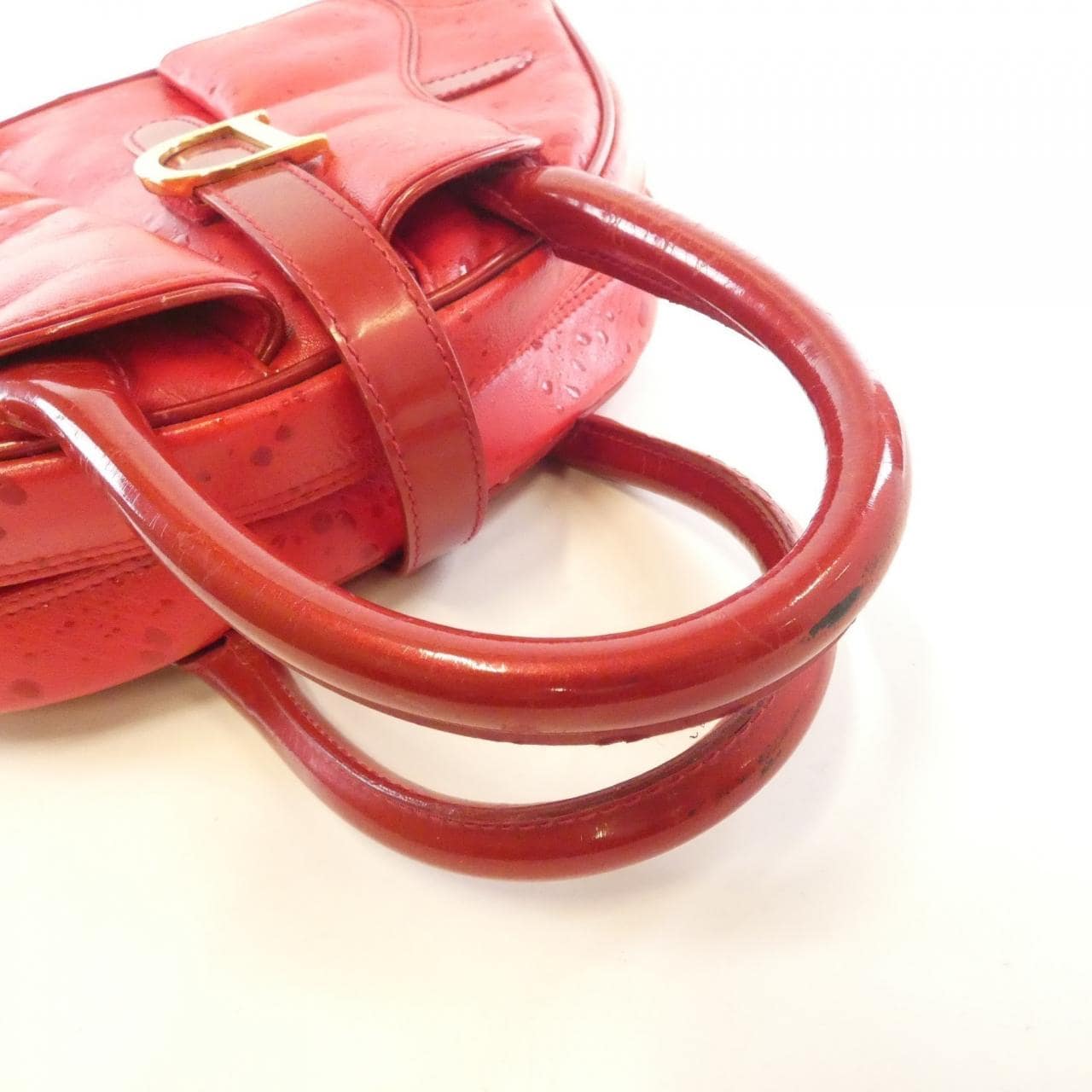 DIOR Bag Patent Leather Red Patent Leather - Thumbnail 7