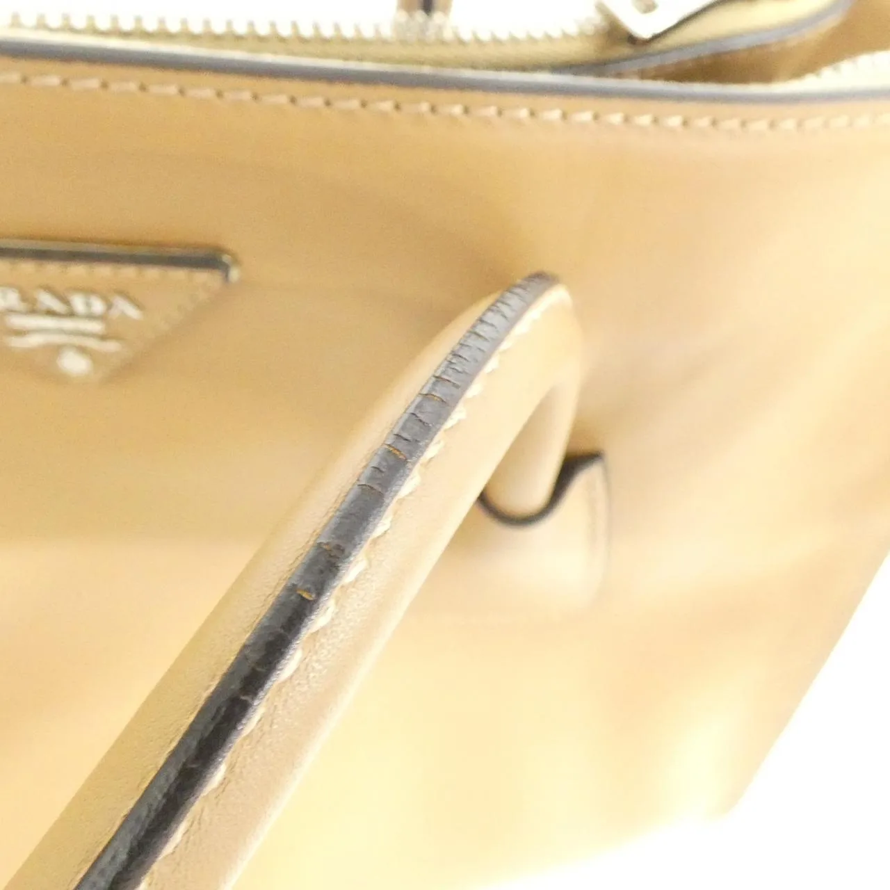PRADA BN2762 Handbag 黑色 中古品A - 縮圖 4