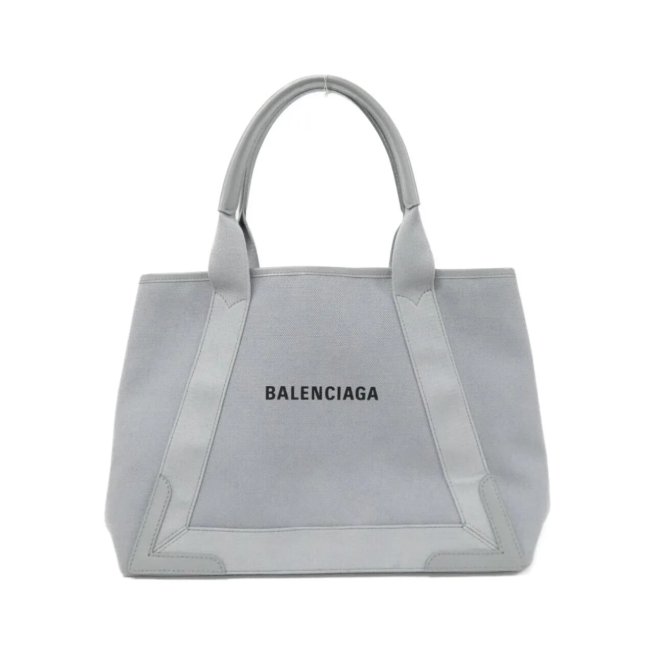 BALENCIAGA 581292 AQ38N Handbag Canvas Navy