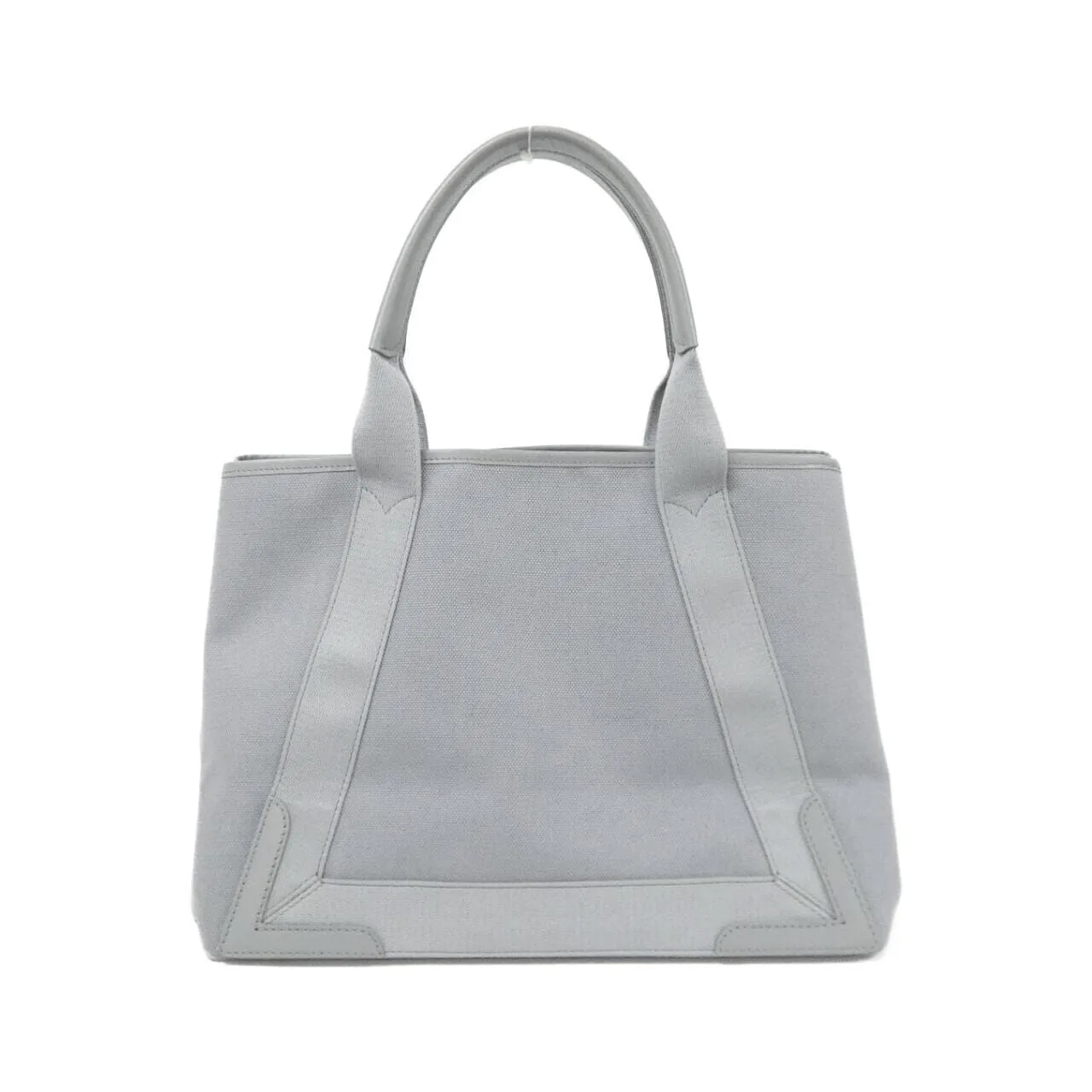 BALENCIAGA 581292 AQ38N Handbag Canvas 深藍色 帆布 中古品A - 縮圖 2