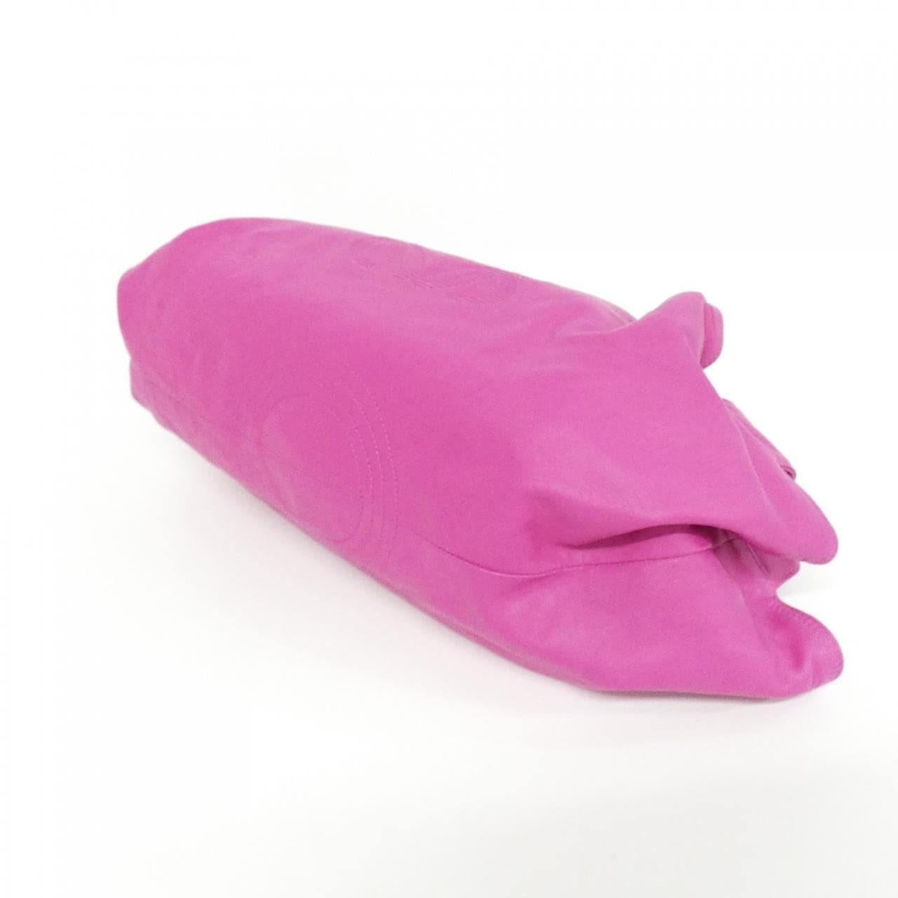 LOEWE Shoulder Bag Leather 黑色 皮革 中古品A - 縮圖 3