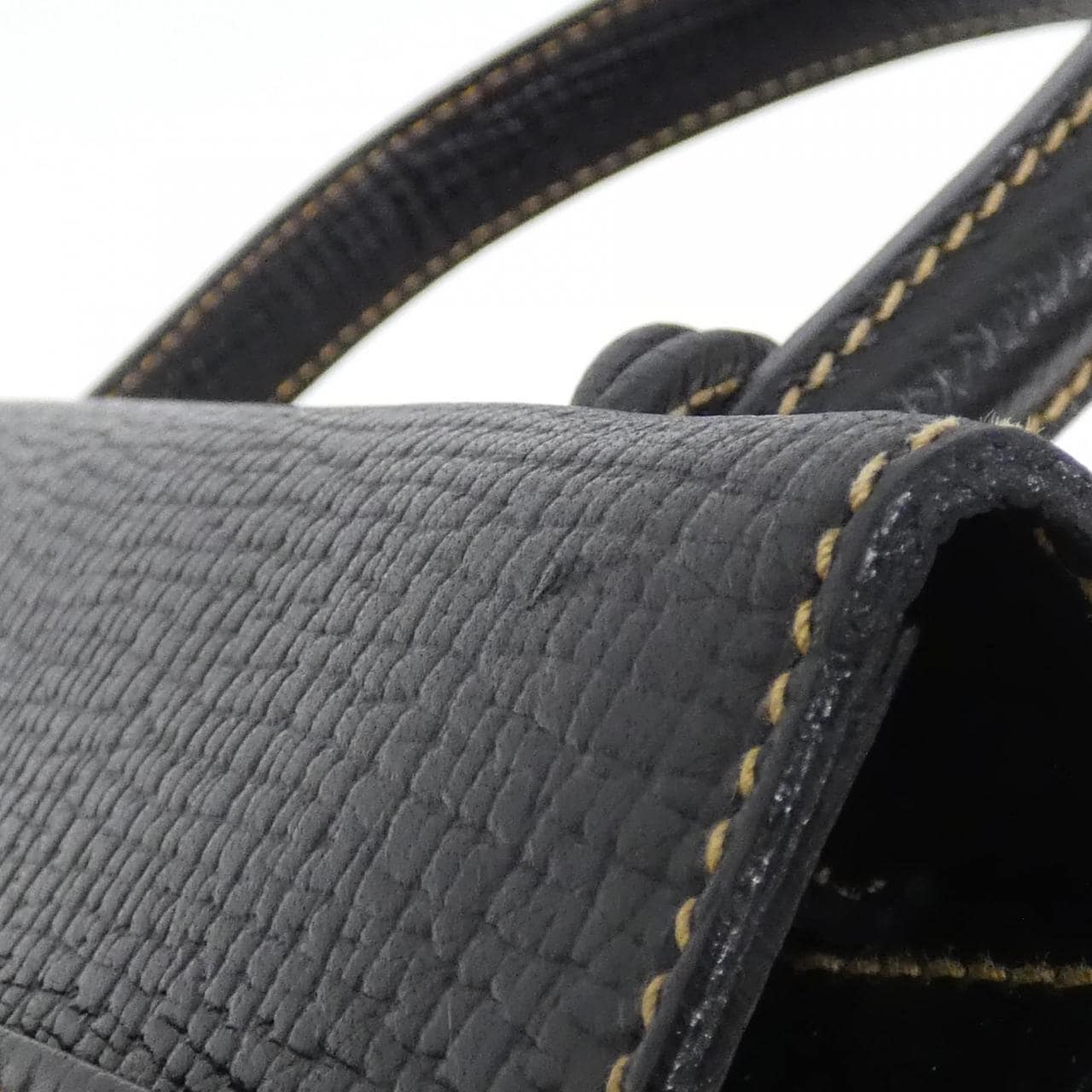 LOEWE Bag Leather 黑色 皮革 中古品A - 縮圖 5