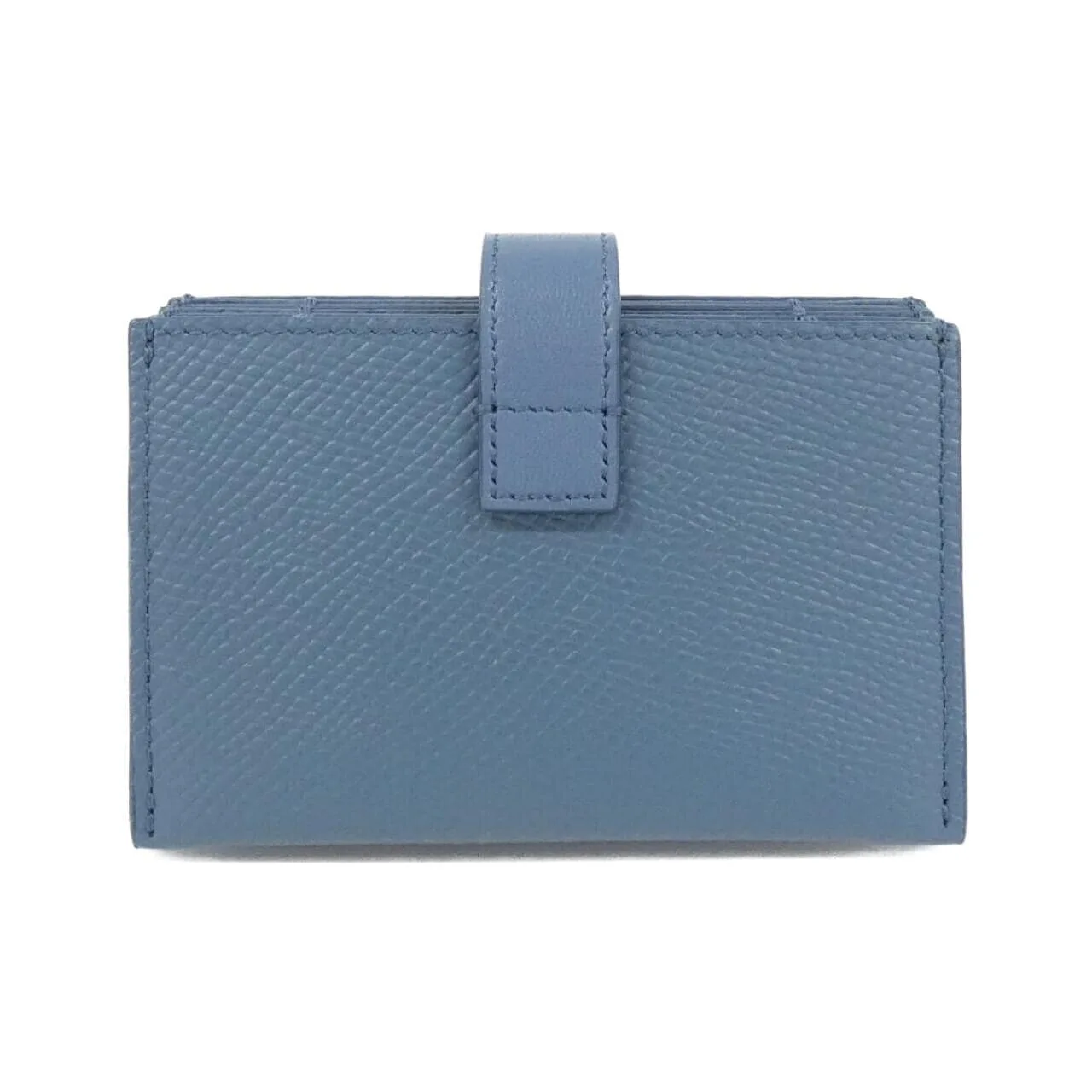CELINE 10B693BFP Card Case Blue Rank A - Thumbnail 2