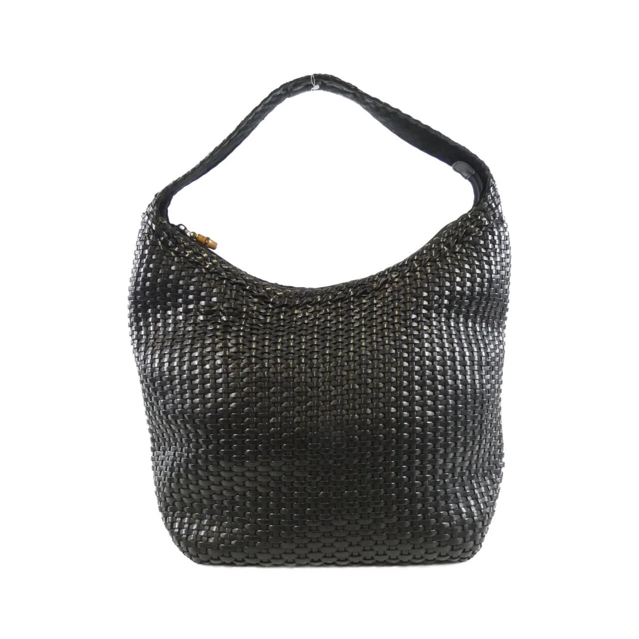 GUCCI 000 2404 Shoulder Leather Black