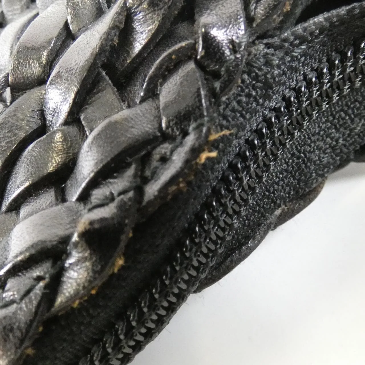 GUCCI 000 2404 Shoulder Leather 黑色 皮革 中古品A - 縮圖 4