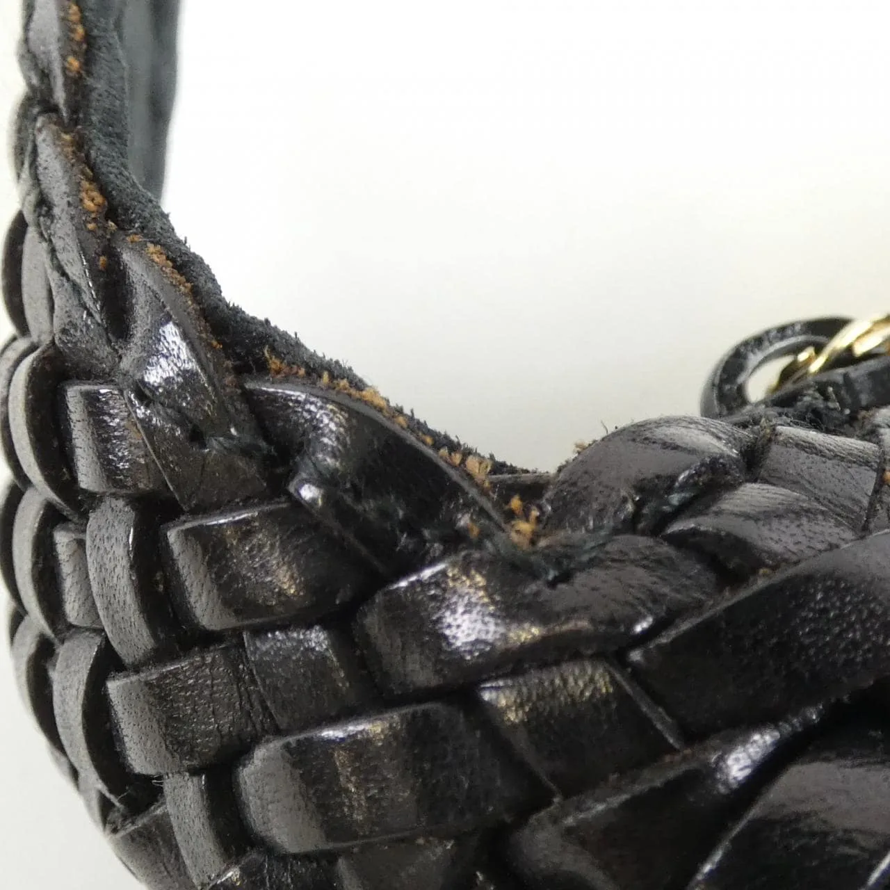 GUCCI 000 2404 Shoulder Leather 黑色 皮革 中古品A - 縮圖 5