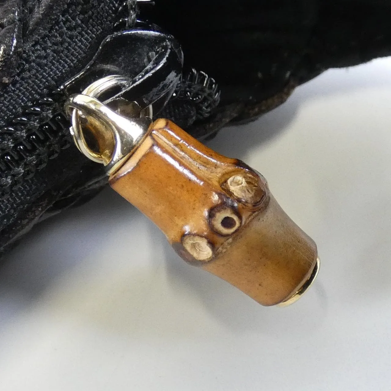 GUCCI 000 2404 Shoulder Leather 黑色 皮革 中古品A - 縮圖 6