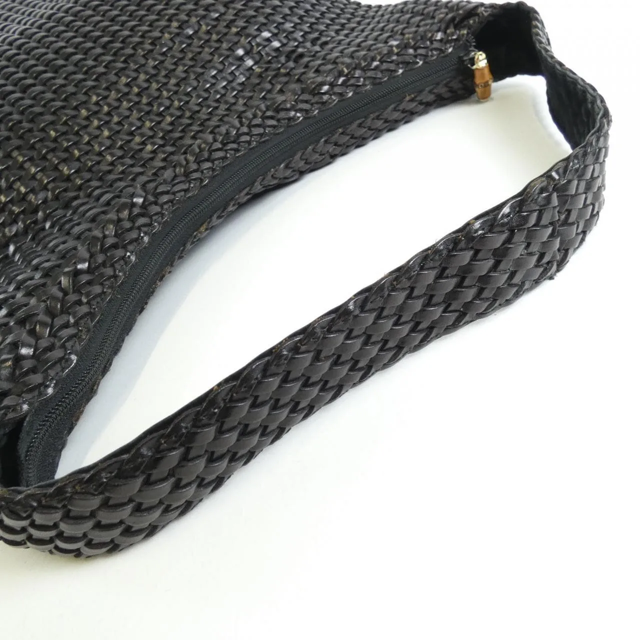 GUCCI 000 2404 Shoulder Leather 黑色 皮革 中古品A - 縮圖 7