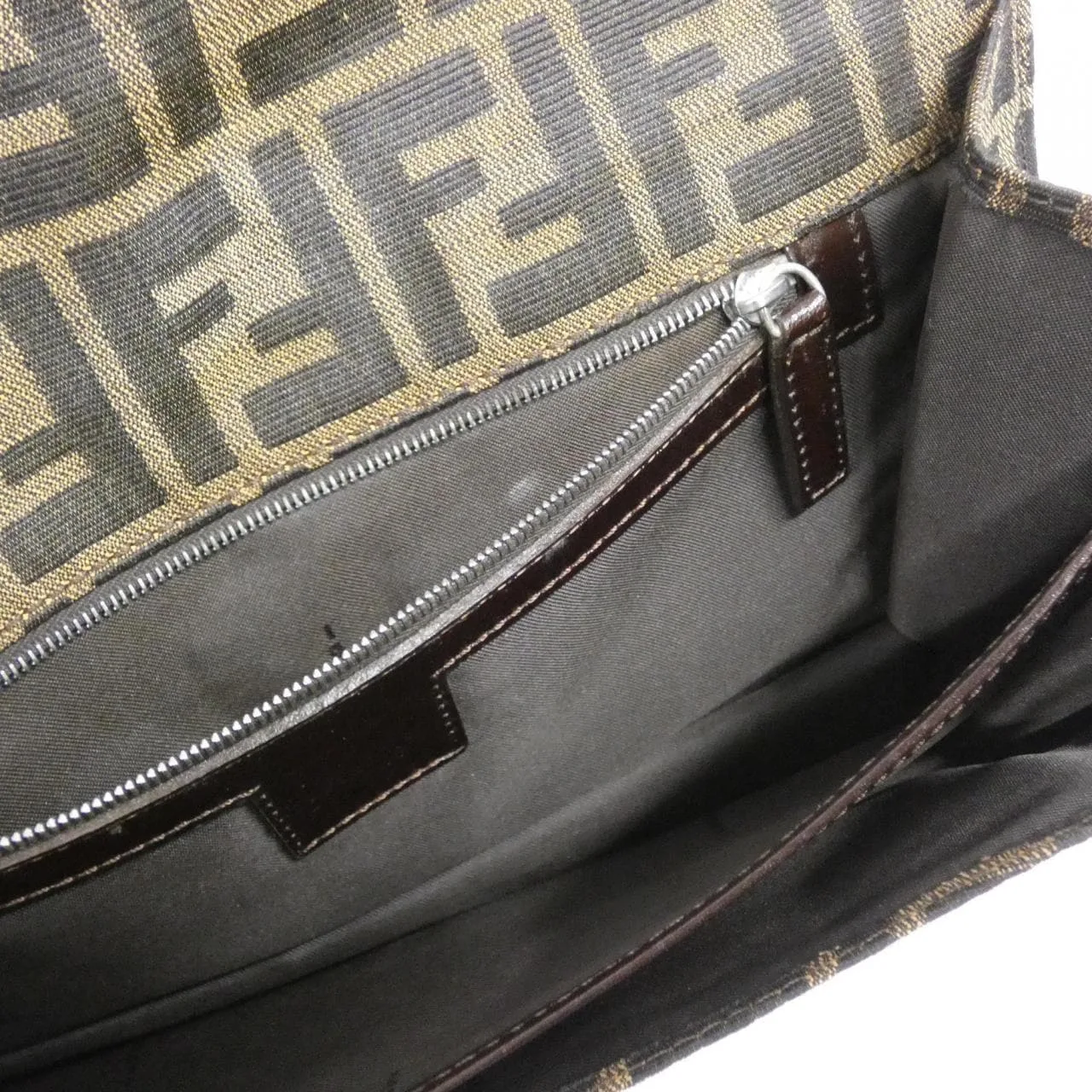 FENDI 16322 Shoulder Canvas 黑色 帆布 中古品A - 縮圖 10
