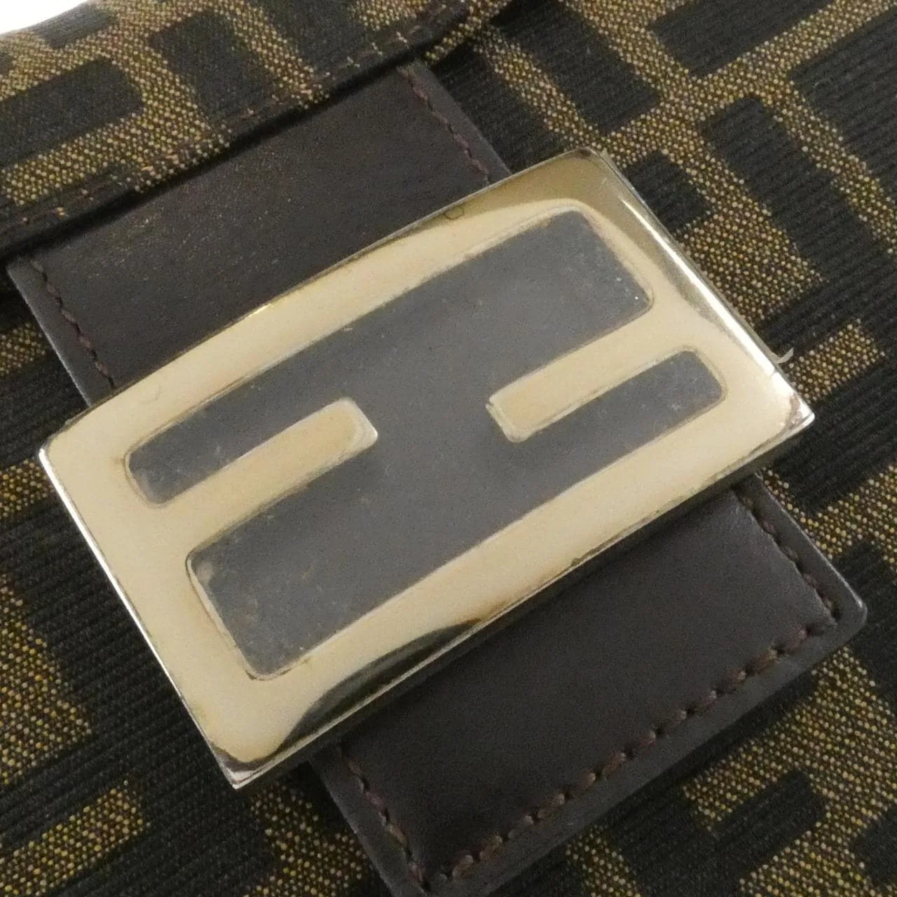 FENDI 26426 Shoulder Canvas Black Canvas Rank B - Thumbnail 4