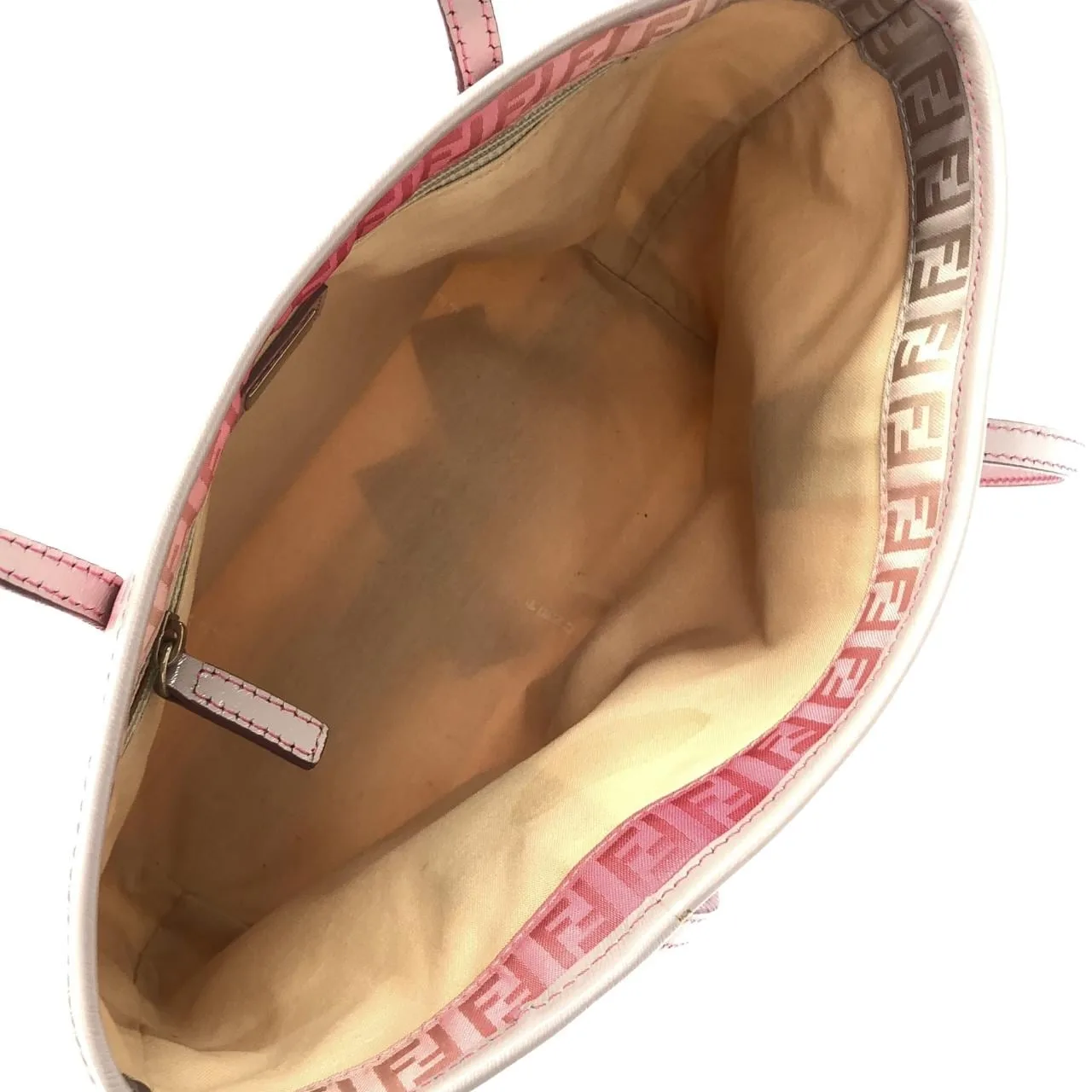 FENDI Sunshine Shopper 8BH099 AND Handbag Canvas Black Canvas Rank B - Thumbnail 5