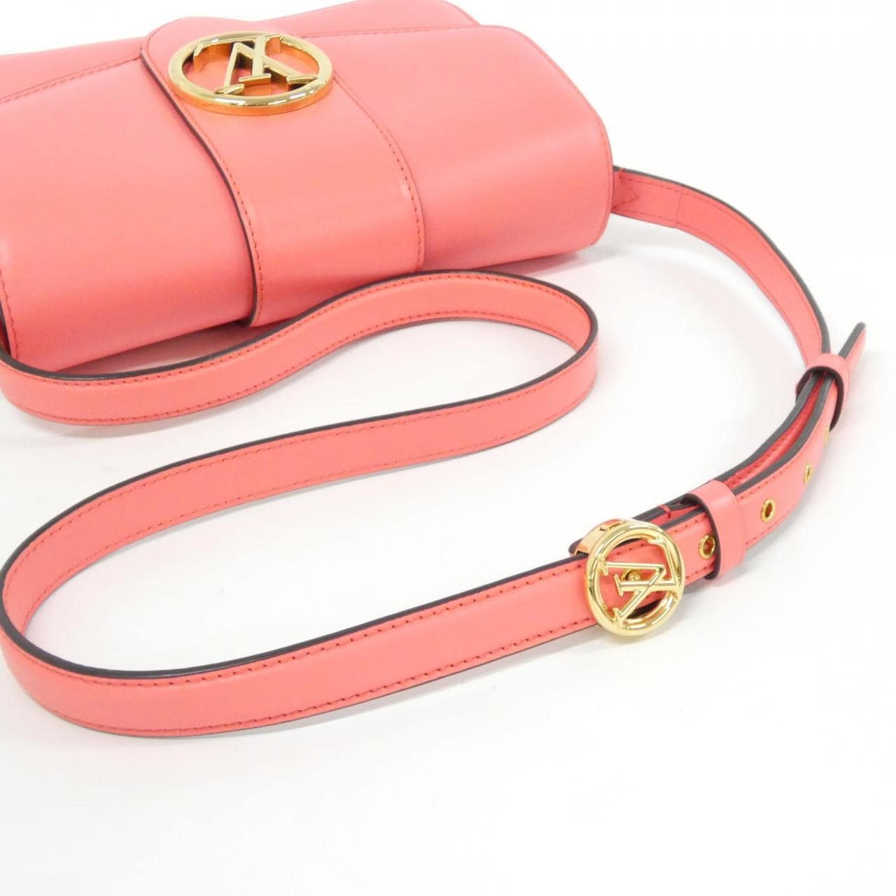 LOUIS VUITTON Pont-Neuf M55949 Shoulder Bag 粉色 中古品A - 縮圖 6