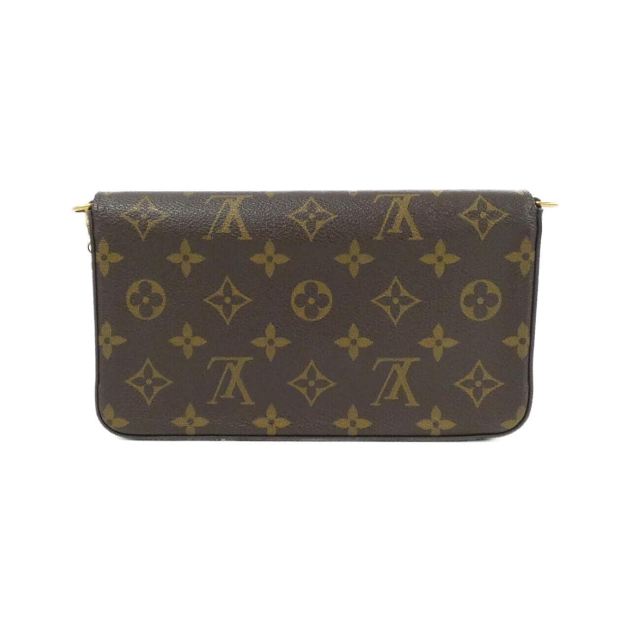 LOUIS VUITTON Pochette M80859 Shoulder Bag Monogram Black Monogram - Thumbnail 2