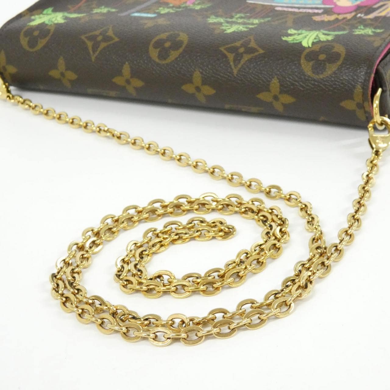 LOUIS VUITTON Pochette M80859 Shoulder Bag Monogram Black Monogram - Thumbnail 7