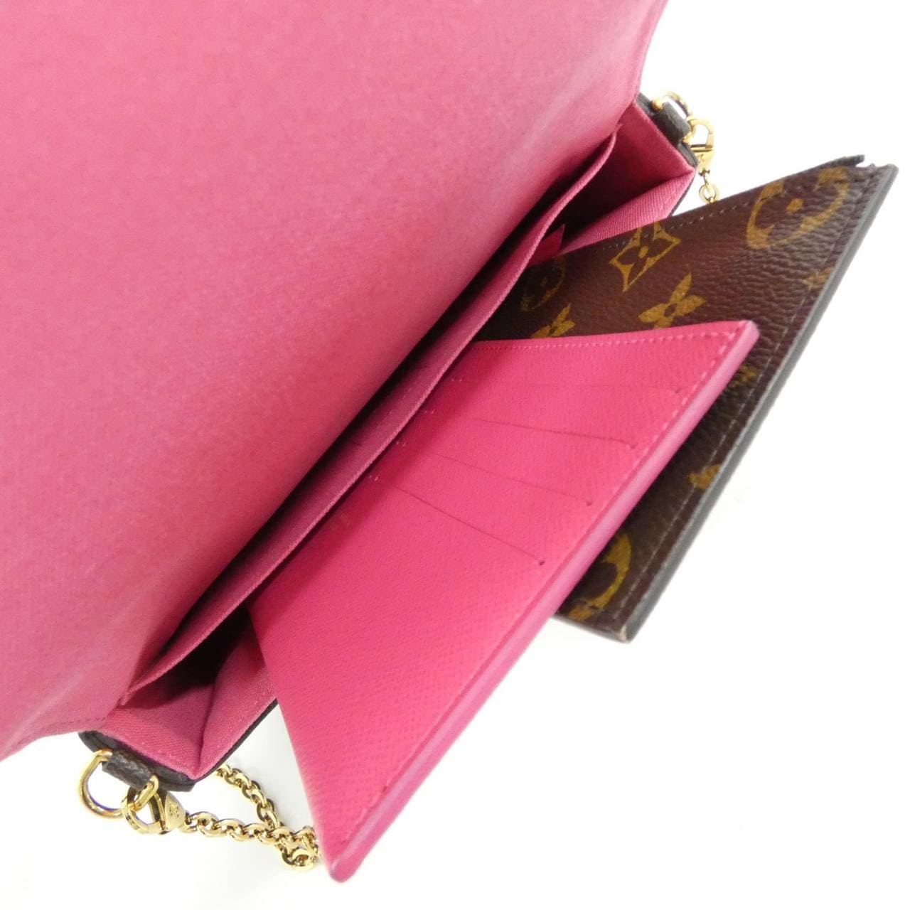 LOUIS VUITTON Pochette M80859 Shoulder Bag Monogram Black Monogram - Thumbnail 8