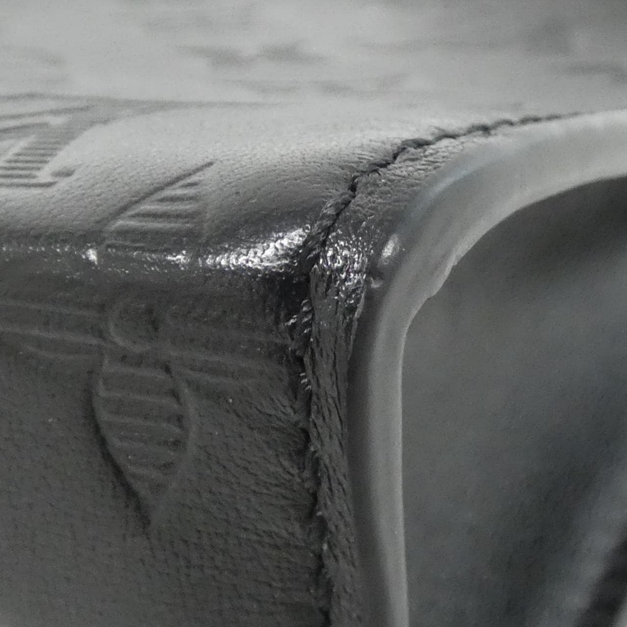 LOUIS VUITTON M81115 Shoulder Monogram 黑色 Monogram 中古品A - 縮圖 3