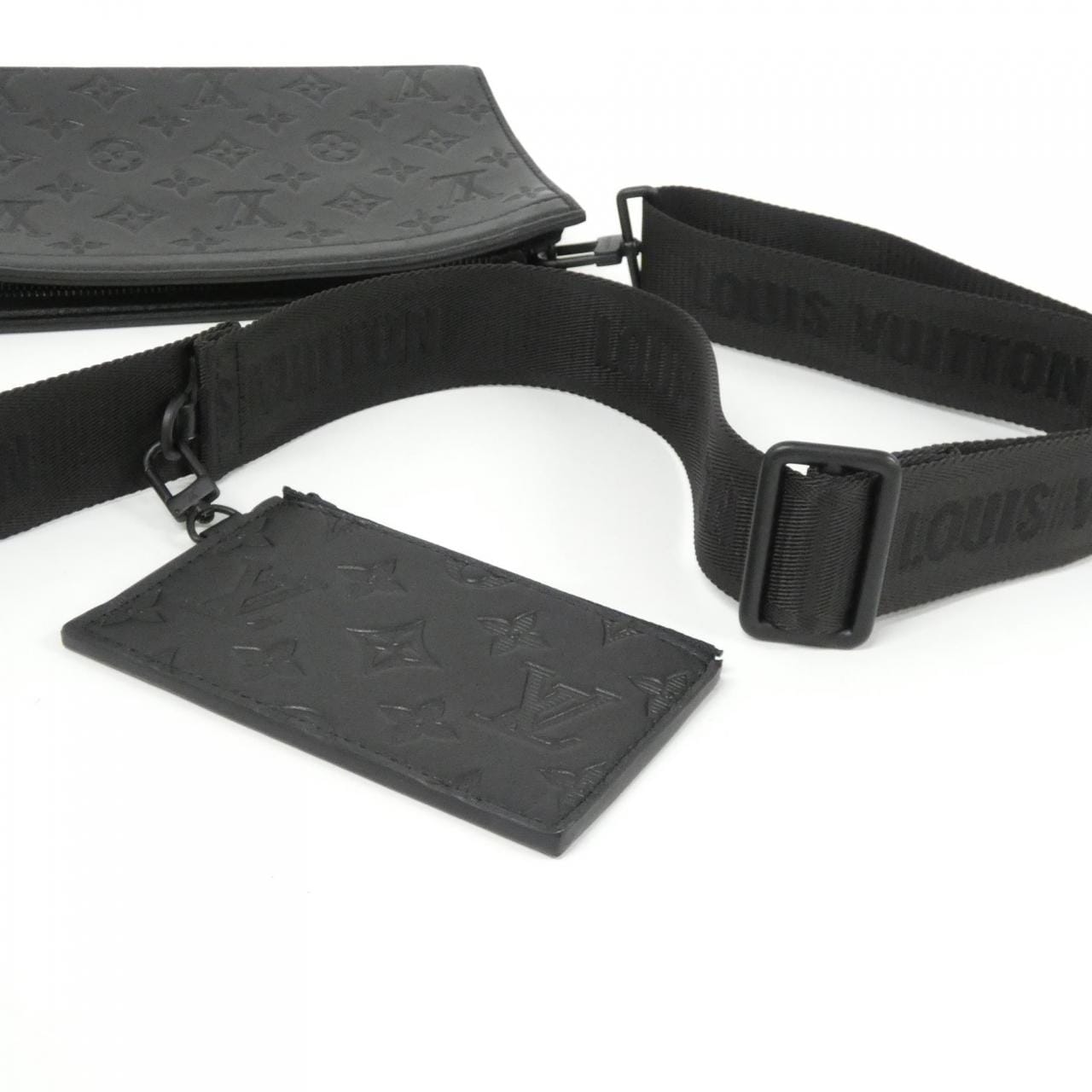 LOUIS VUITTON M81115 Shoulder Monogram 黑色 Monogram 中古品A - 縮圖 8