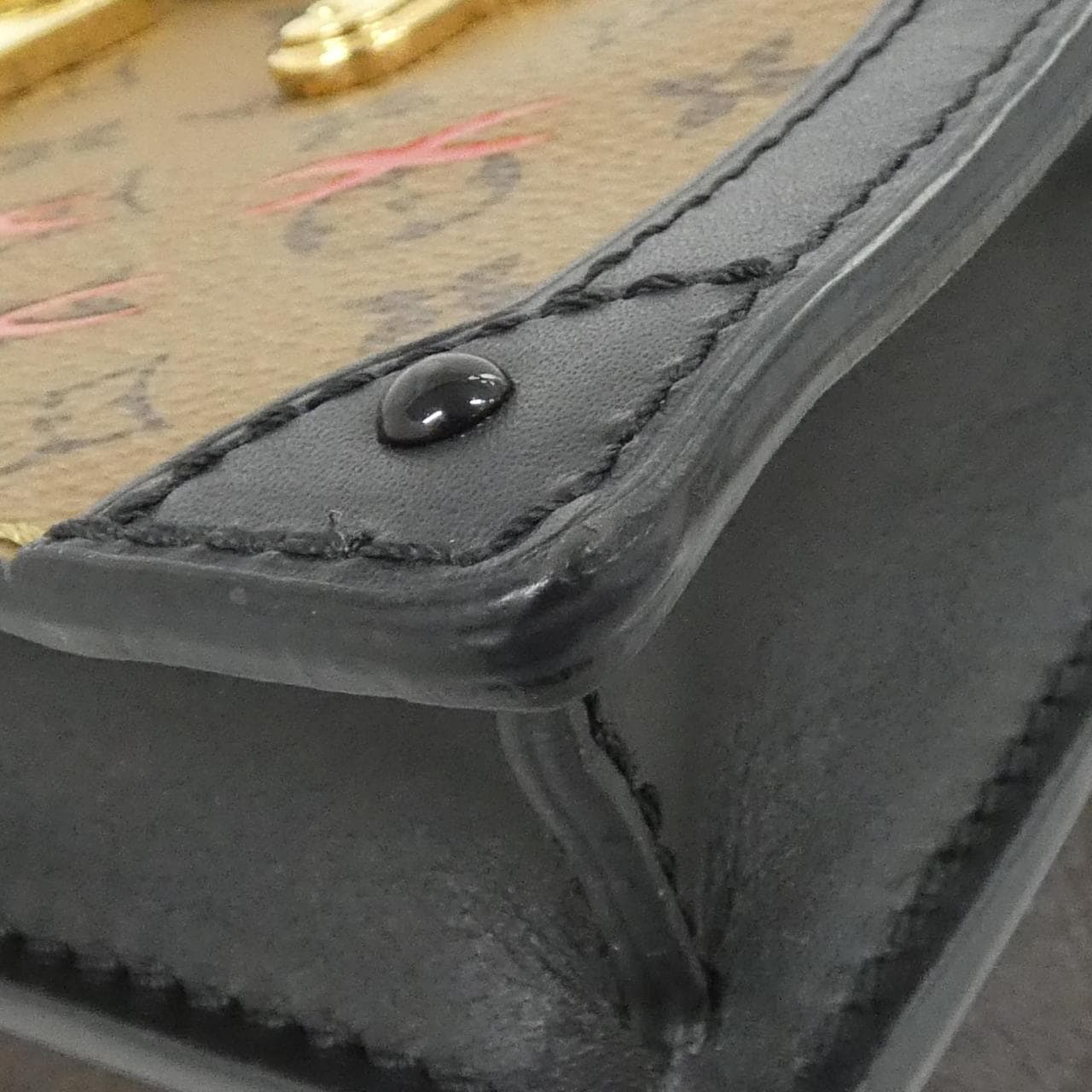 LOUIS VUITTON M43596 Shoulder Bag Monogram Black Monogram Rank A - Thumbnail 3