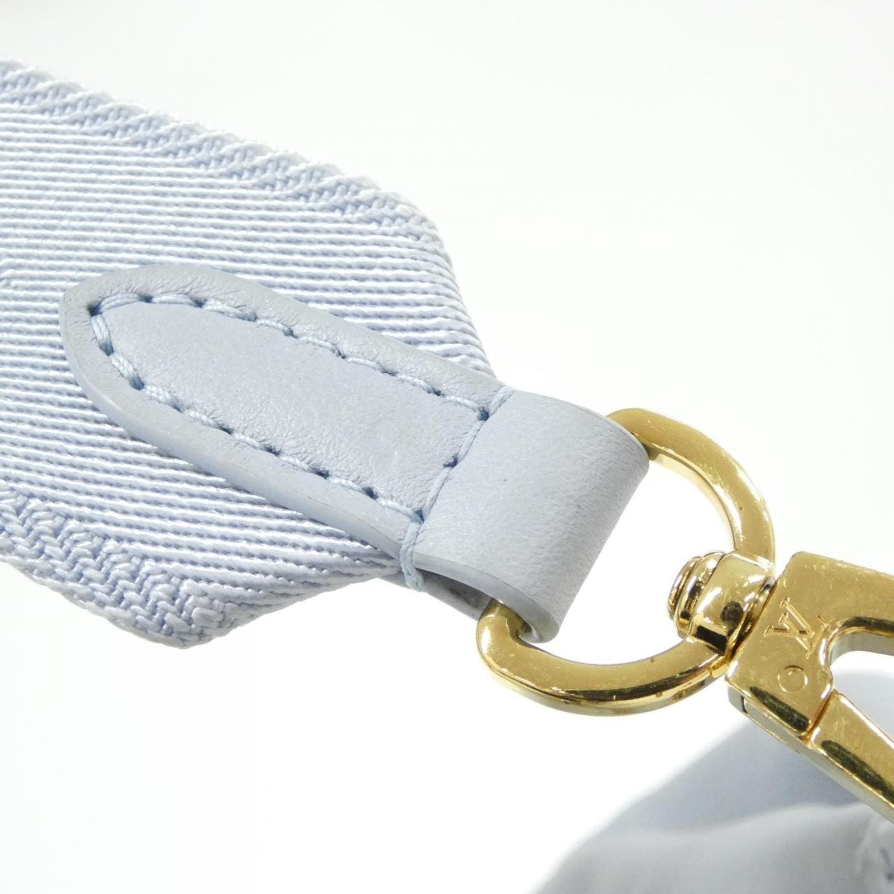 LOUIS VUITTON M59825 Shoulder Bag Lambskin 藍色 羊皮 中古品A - 縮圖 8