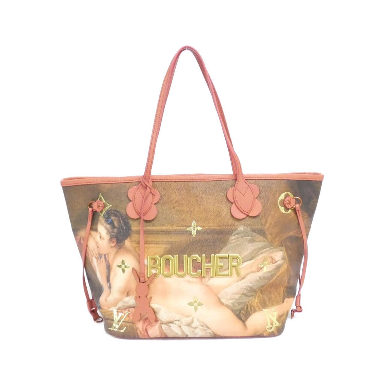 LOUIS VUITTON Neverfull M43357 Bag Monogram Black