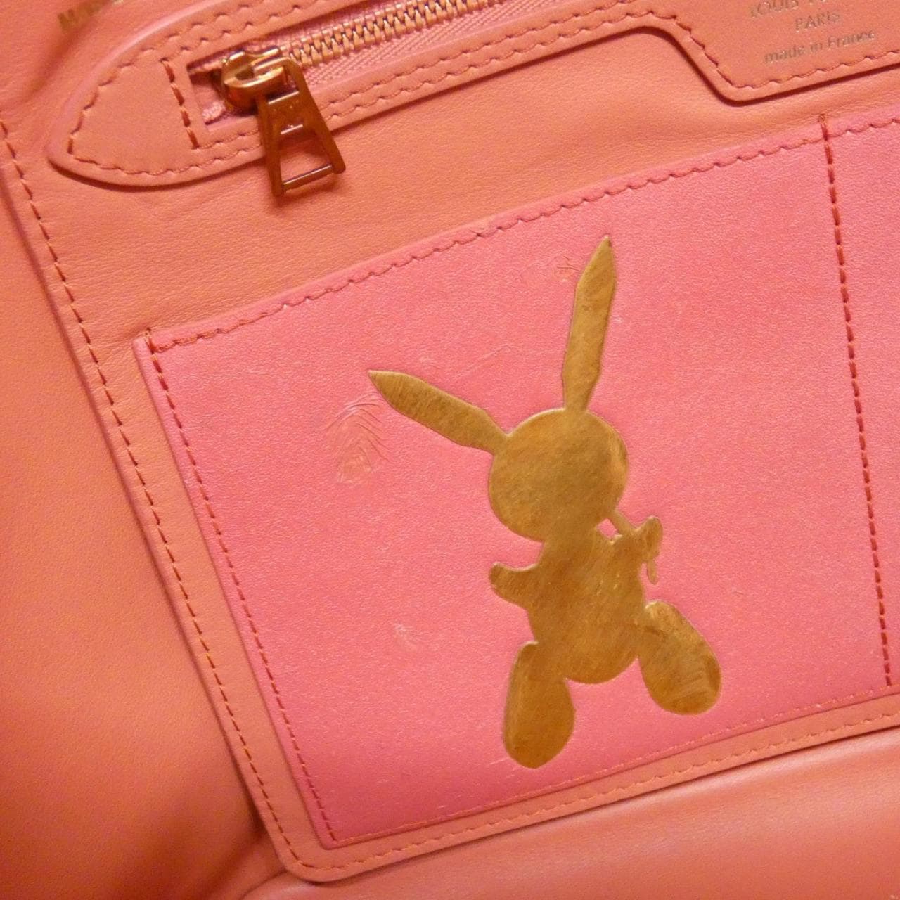 LOUIS VUITTON Neverfull M43357 Bag Monogram 黑色 Monogram 中古品A - 縮圖 6