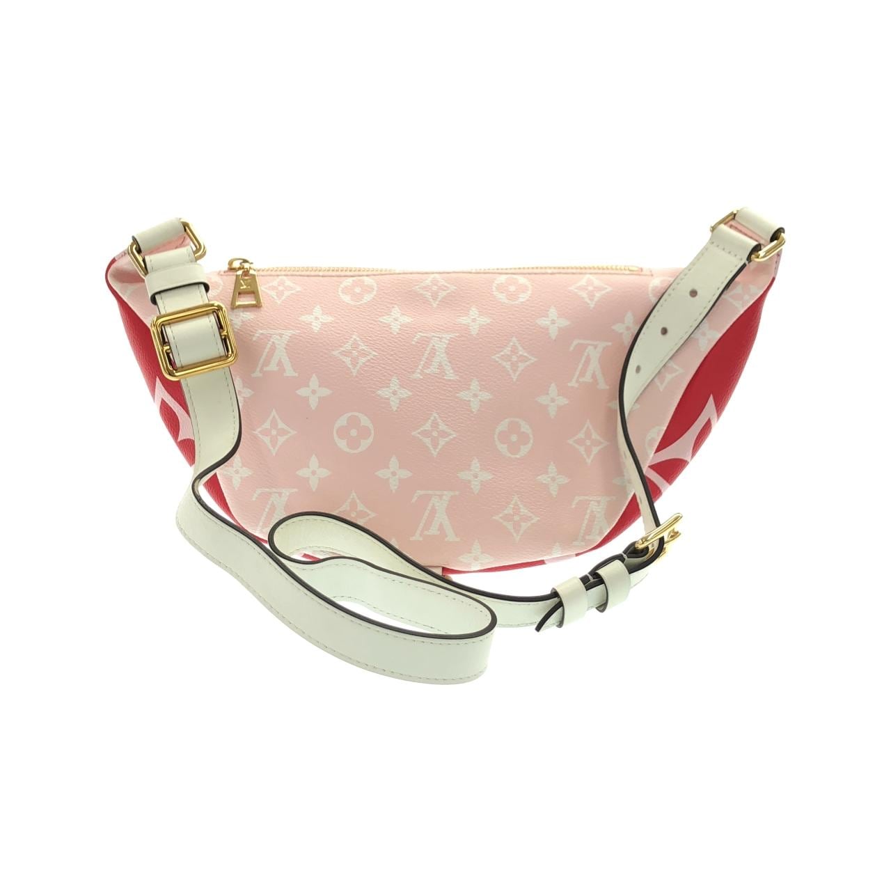 LOUIS VUITTON Bum Bag M44575 Shoulder Monogram Rouge Monogram Rank A - Thumbnail 2