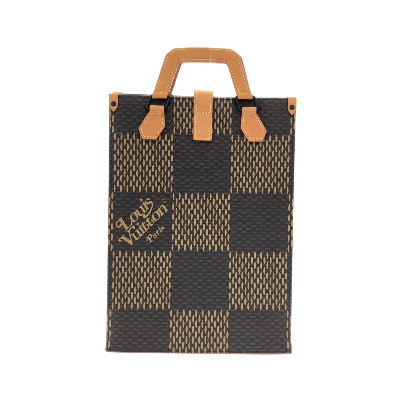 LOUIS VUITTON N40355 Tote Damier 黑色 Damier 中古品A - 縮圖 2