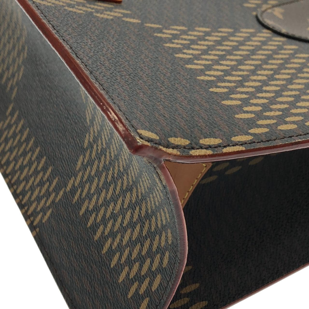 LOUIS VUITTON N40355 Tote Damier 黑色 Damier 中古品A - 縮圖 3