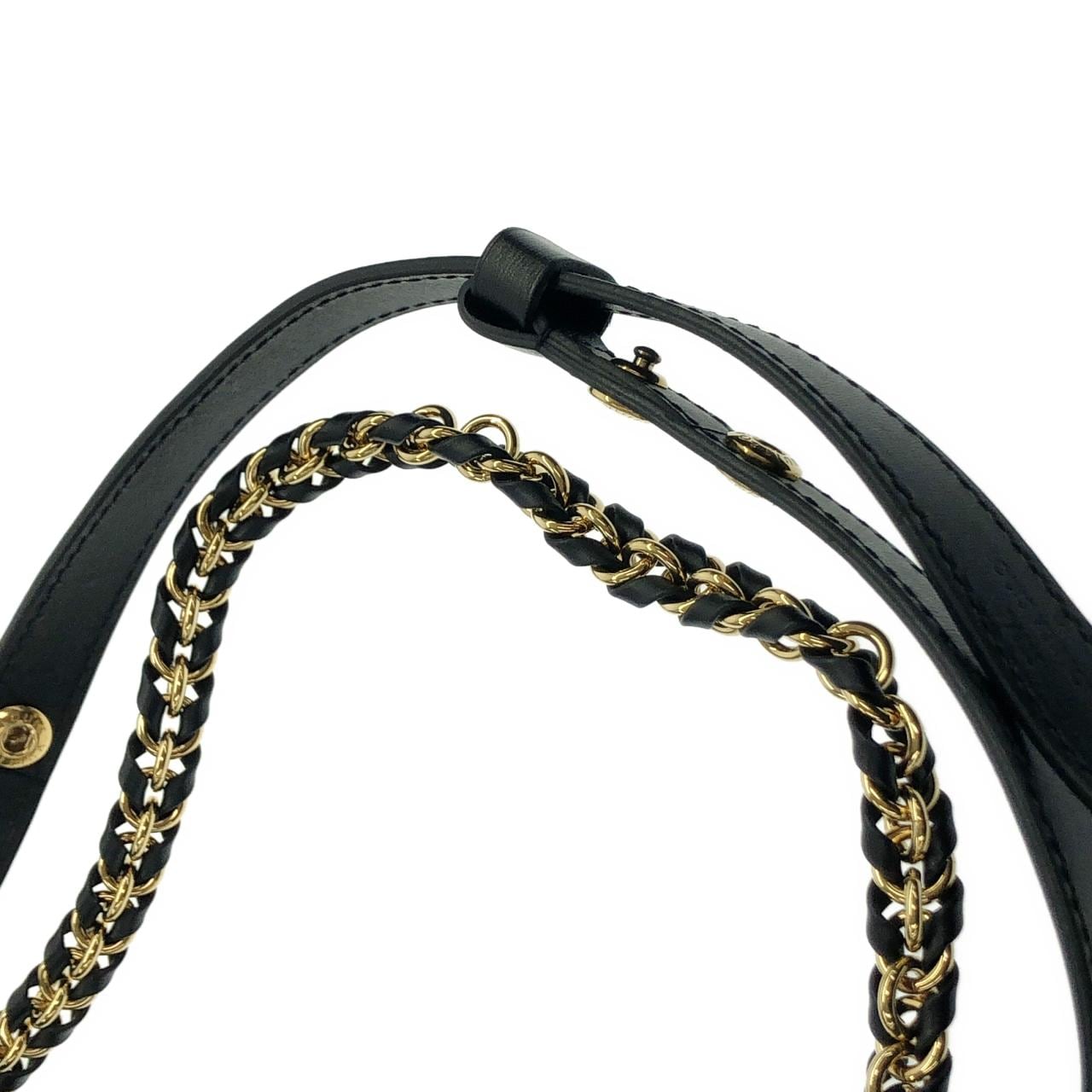 LOUIS VUITTON Dauphine M55964 Shoulder Epi Black Epi - Thumbnail 5