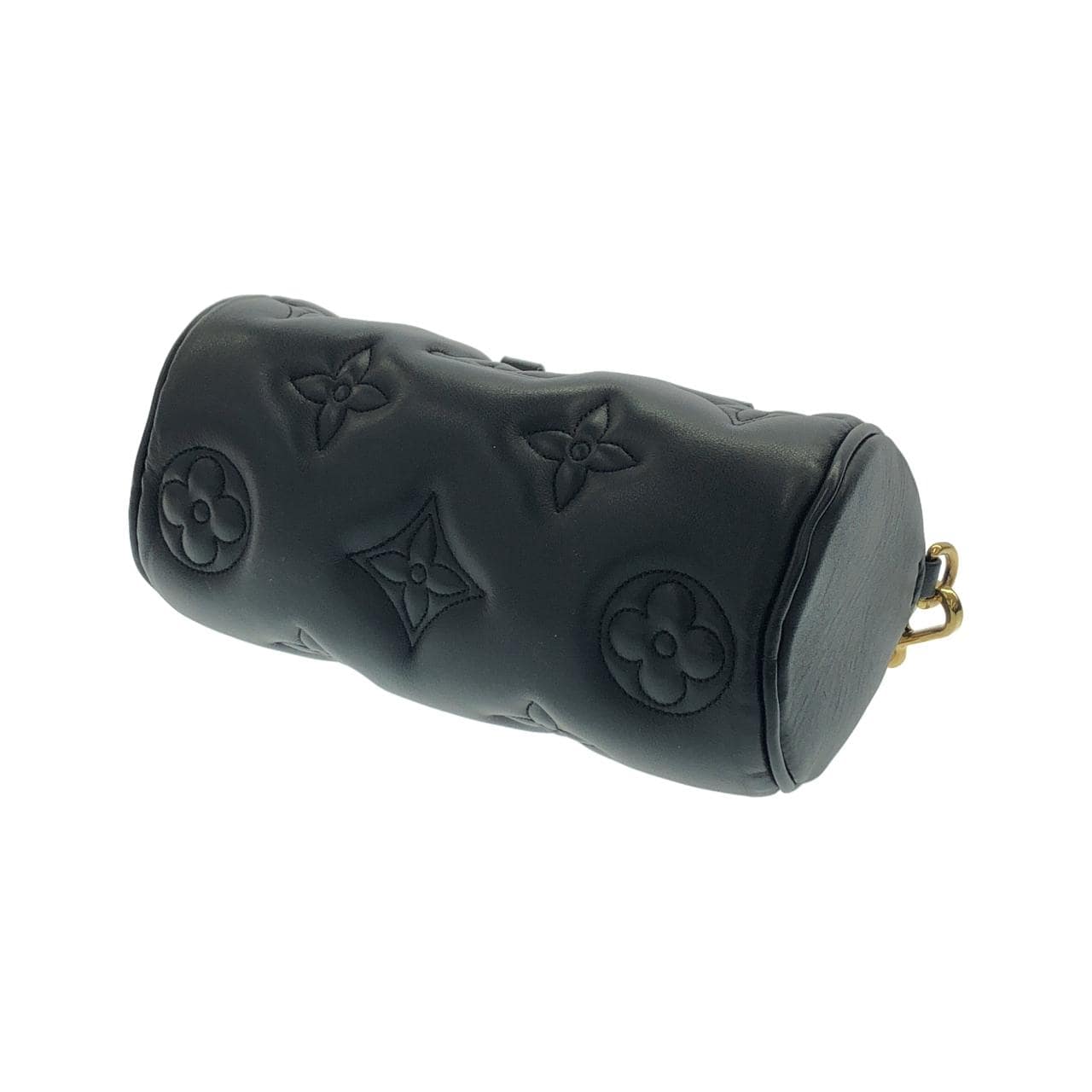 LOUIS VUITTON Papillon M59800 Shoulder Lambskin Black Lambskin - Thumbnail 2