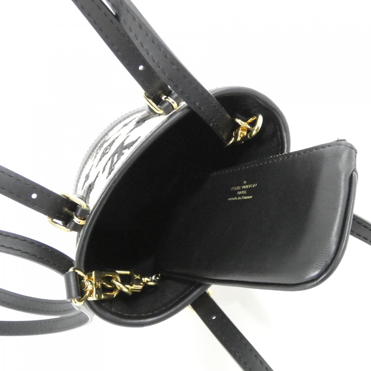 LOUIS VUITTON M82418 Bag Monogram 黑色 Monogram 中古品A - 縮圖 7