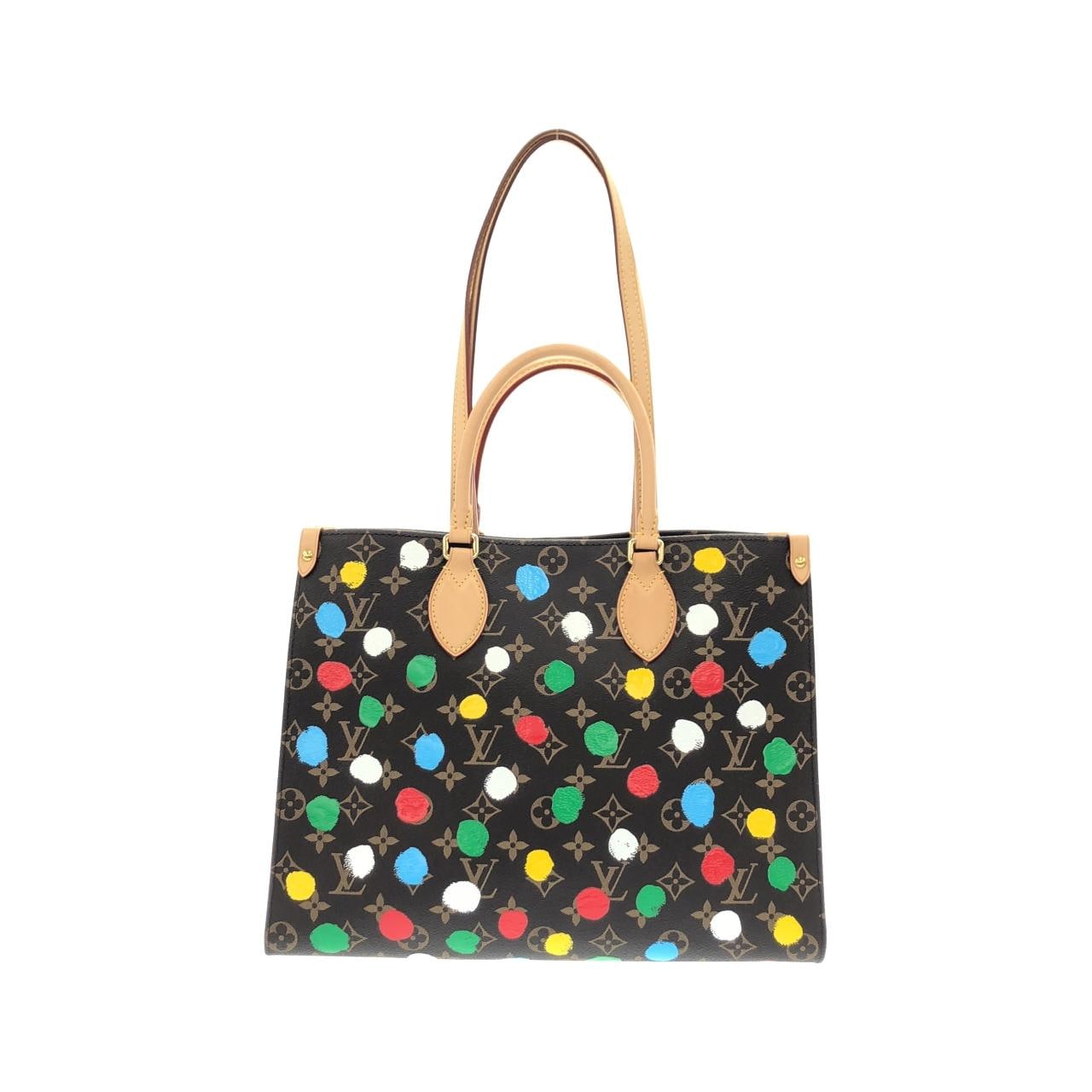 LOUIS VUITTON OnTheGo M46379 Handbag Monogram Black