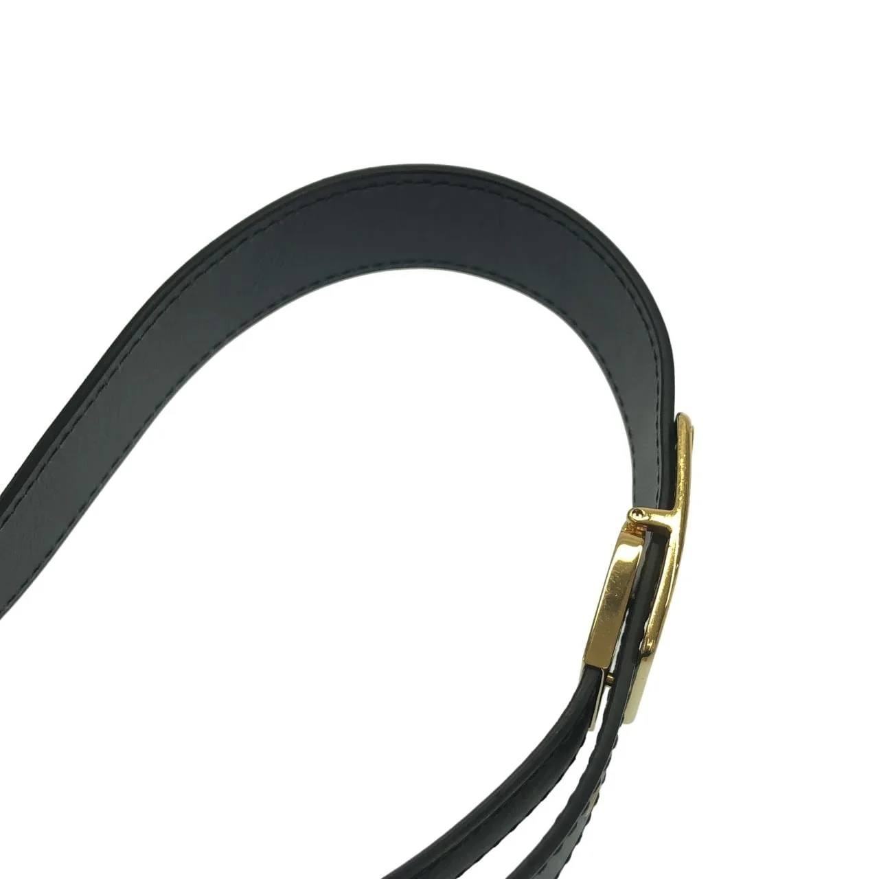 DIOR 30 Montaigne M9204UTZQ Shoulder Canvas 黑色 帆布 中古品A - 縮圖 4