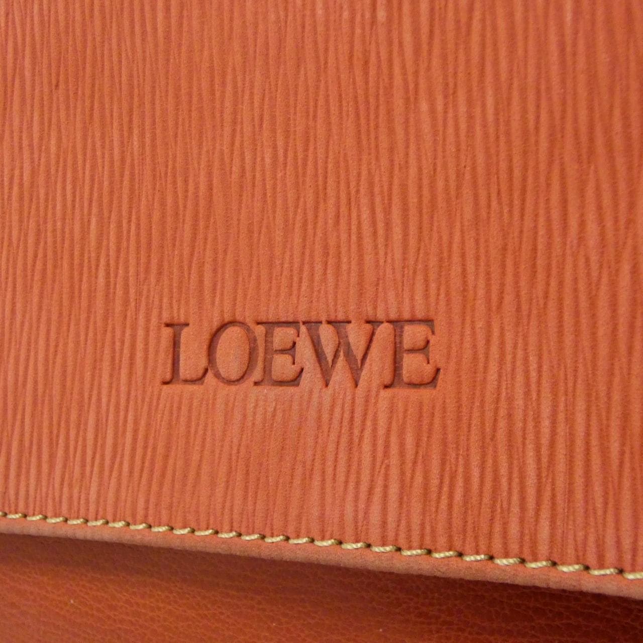 LOEWE Handbag Leather Red Leather - Thumbnail 4