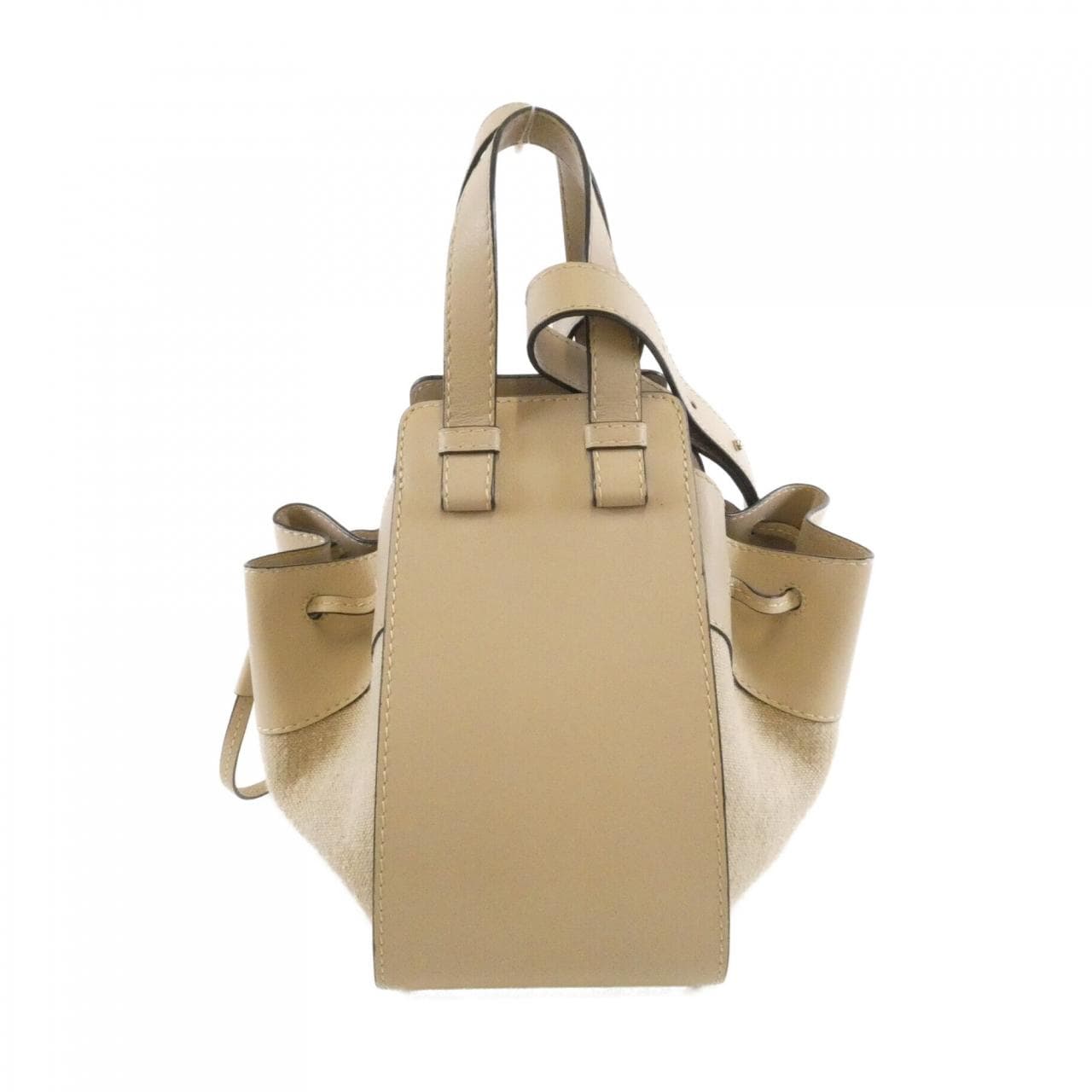 LOEWE Hammock 314 39 Z95 Shoulder Canvas 黑色 帆布 中古品A - 縮圖 2