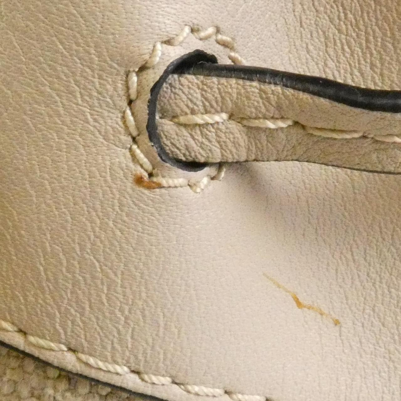 LOEWE Hammock 314 39 Z95 Shoulder Canvas 黑色 帆布 中古品A - 縮圖 5