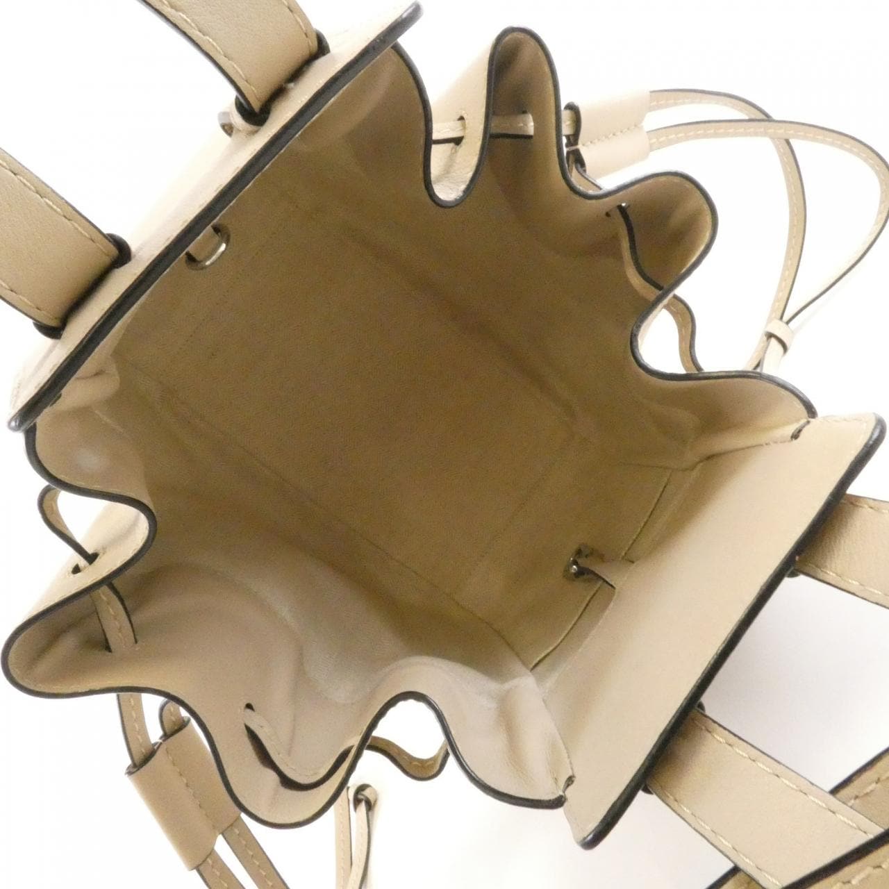 LOEWE Hammock 314 39 Z95 Shoulder Canvas 黑色 帆布 中古品A - 縮圖 9