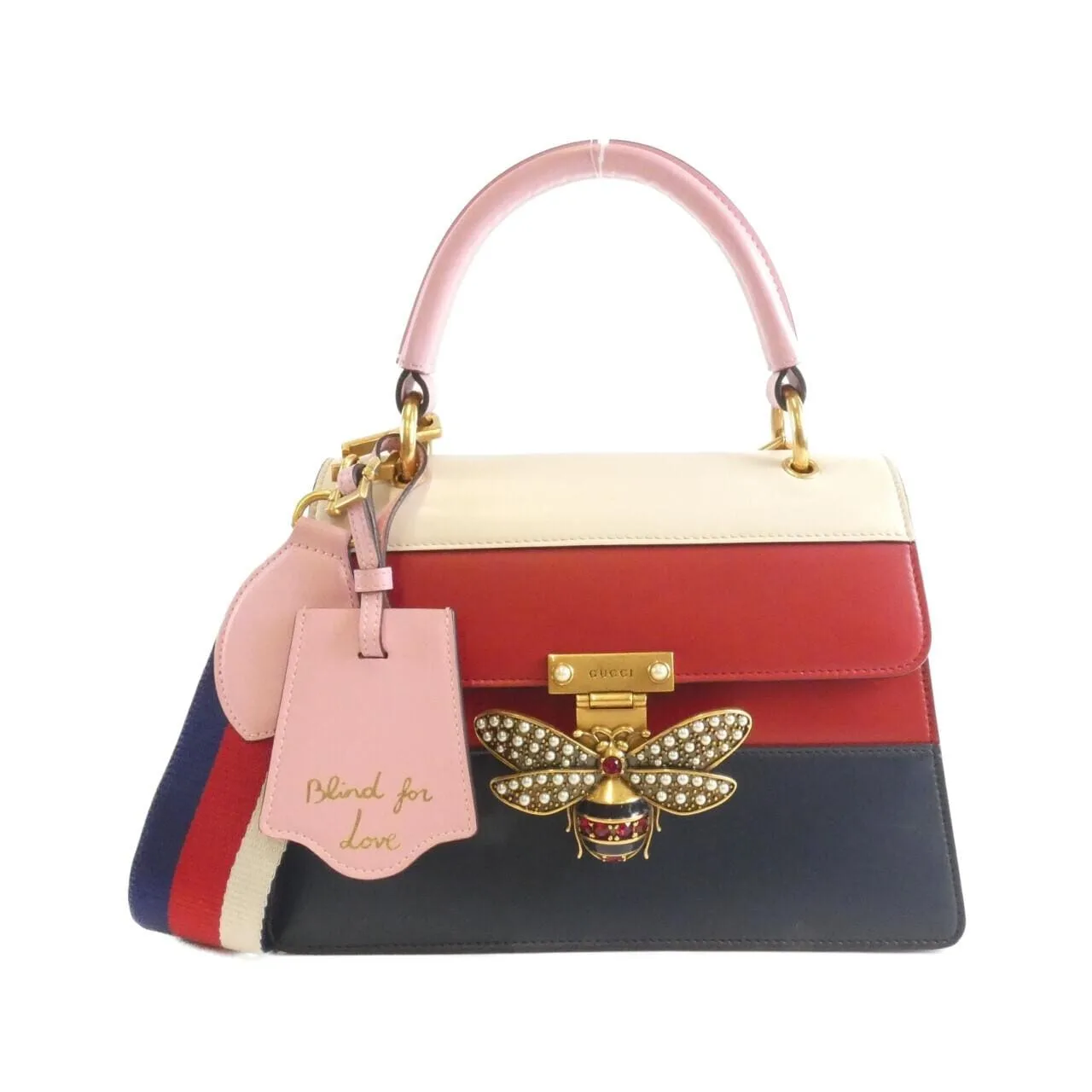 GUCCI 476541 DVUSB Handbag Leather