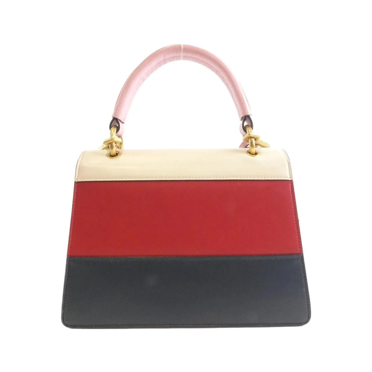 GUCCI 476541 DVUSB Handbag Leather 黑色 皮革 中古品A - 縮圖 2