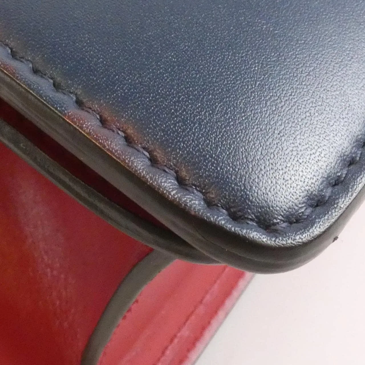 GUCCI 476541 DVUSB Handbag Leather 黑色 皮革 中古品A - 縮圖 3