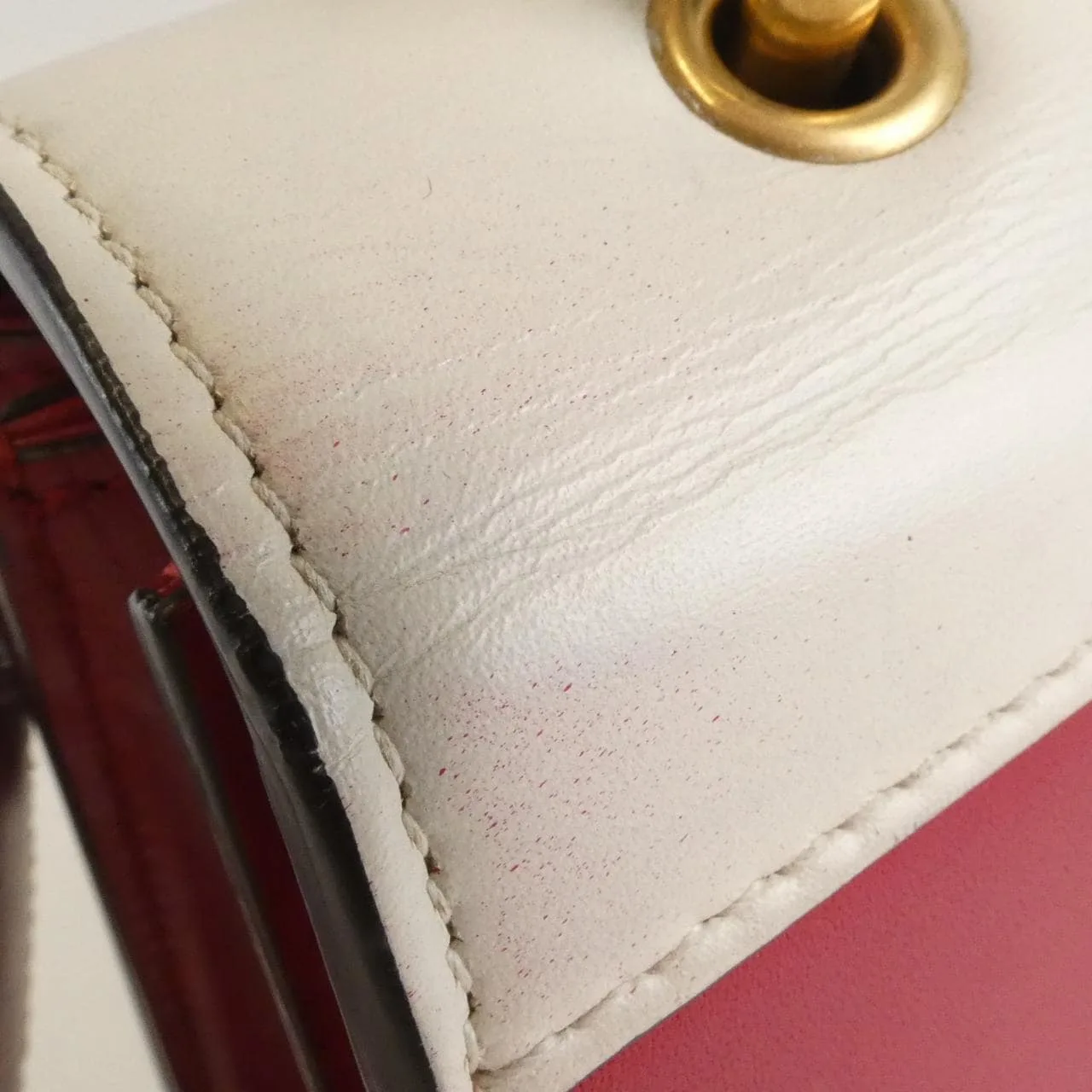 GUCCI 476541 DVUSB Handbag Leather 黑色 皮革 中古品A - 縮圖 6