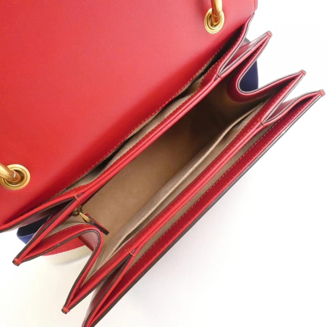 GUCCI 476541 DVUSB Handbag Leather 黑色 皮革 中古品A - 縮圖 9