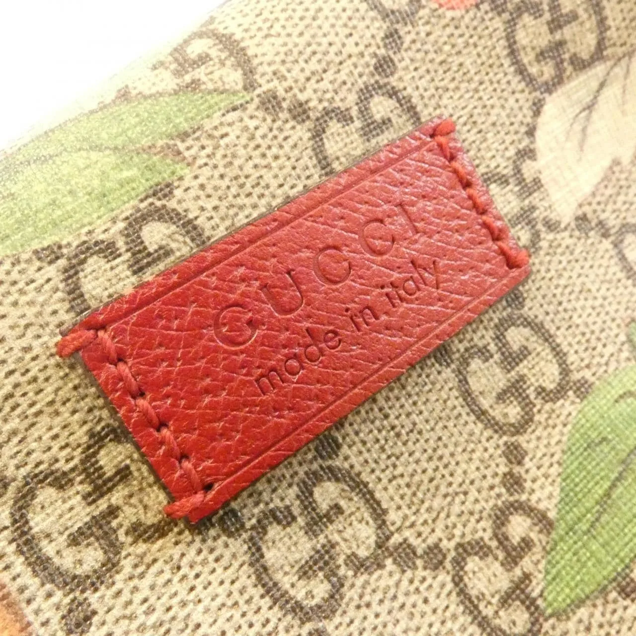 GUCCI 427042 K0LCN Backpack Canvas 黑色 帆布 中古品A - 縮圖 4