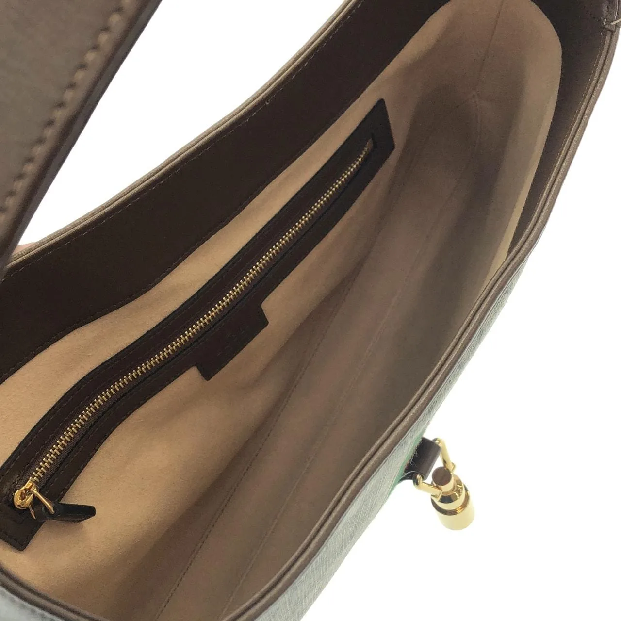 GUCCI Jackie 636710 HUHHG Shoulder Canvas 黑色 帆布 中古品A - 縮圖 6