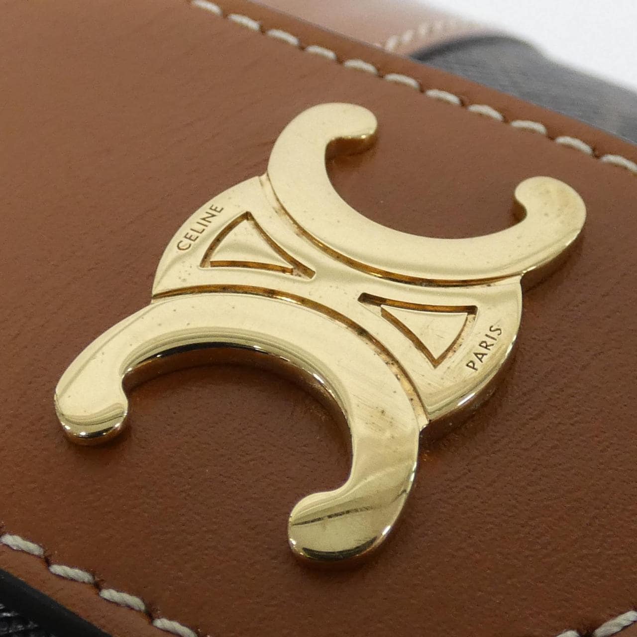 CELINE 195192BZJ Shoulder Bag Canvas Black Canvas Rank A - Thumbnail 5